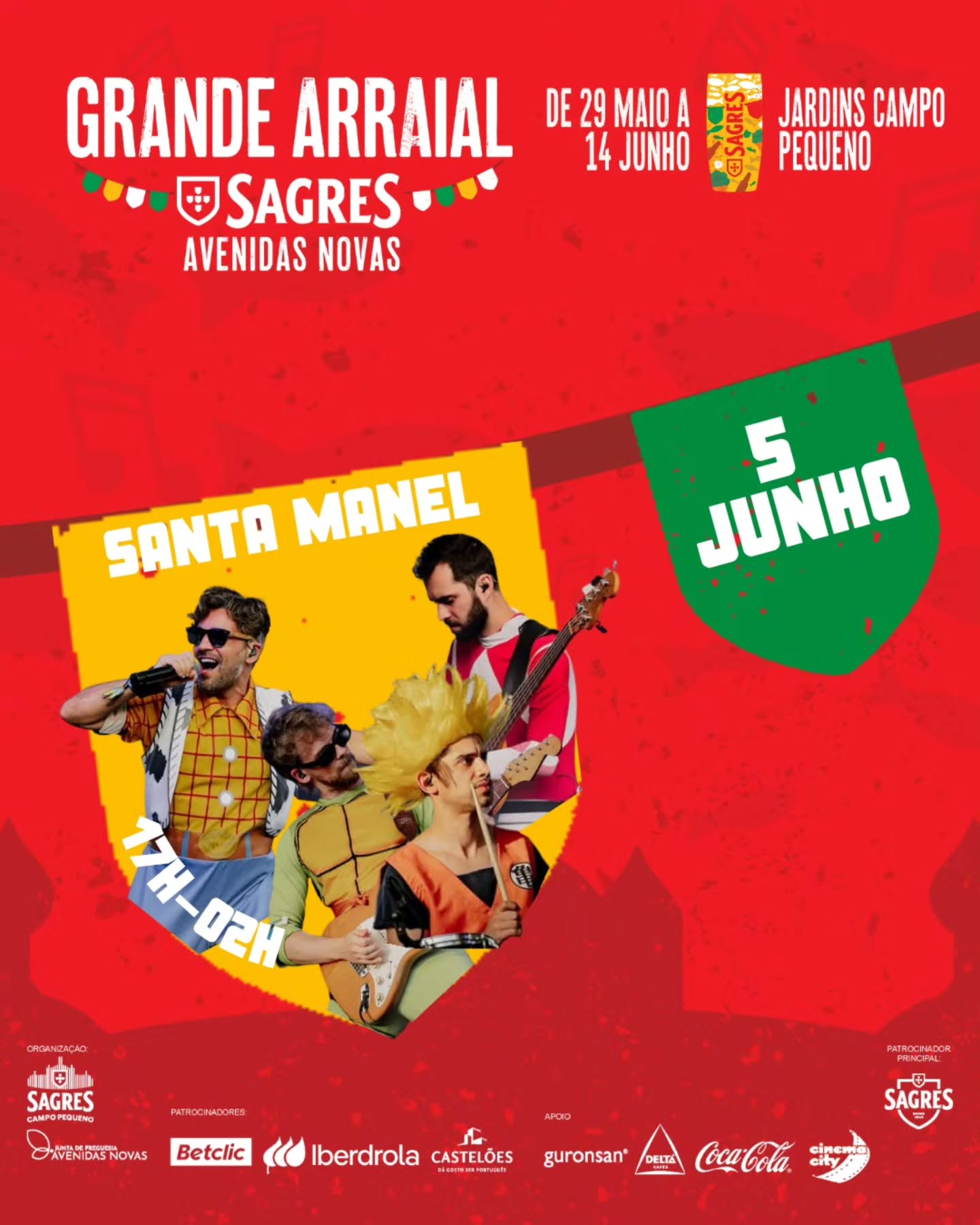 Grande Arraial Sagres Avenidas Novas