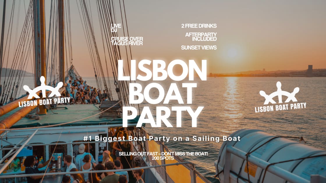 Lisbon’S #1 Sunset Boat Party - 1 August