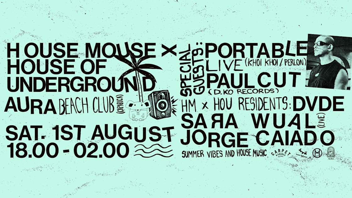 House Mouse X House Of Underground W/ Portable (Live)